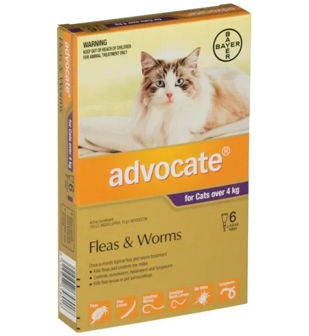 Advocate for Cats over 4kg 6pk