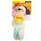 Pet One Plush Squeaky Rainbow Sloth Unicorn 35cm