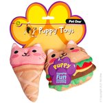 Pet One Puppy Fast Food Assorted 2pcs Set-dog-The Pet Centre
