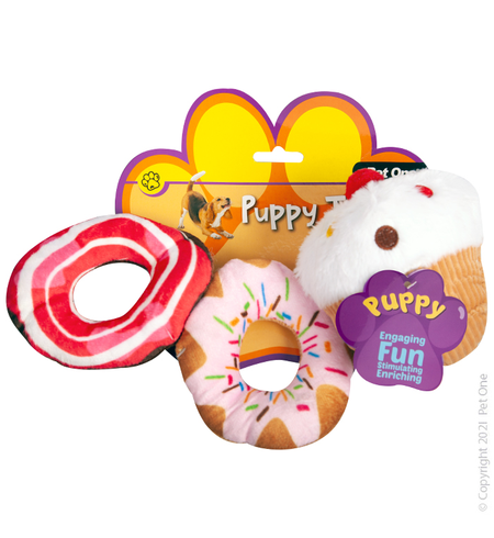 Pet One Puppy Sweets Assorted 3pcs Set