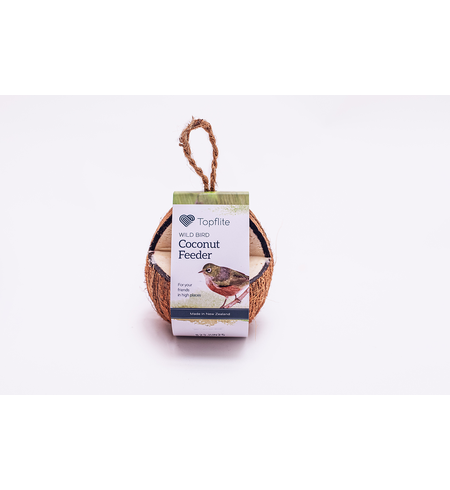 Topflite Wild Bird Coconut Feeder