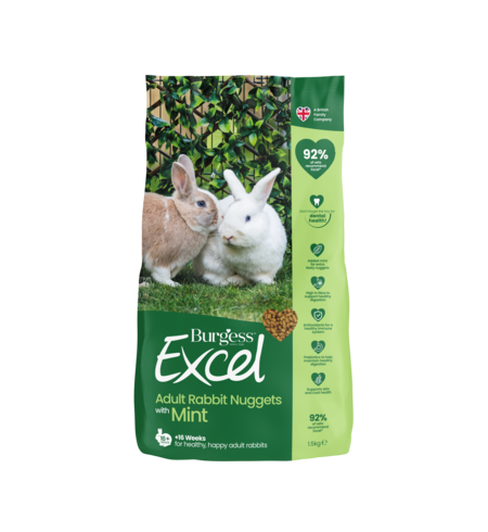 Burgess Adult Rabbit w mint 1.5kg