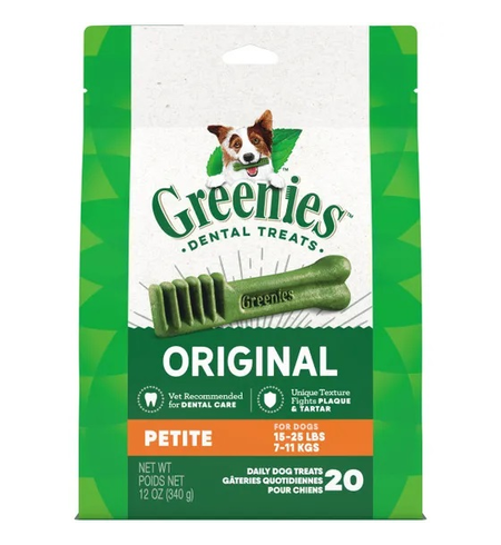 Greenies Org Petite Dental Chew 340g 20pc