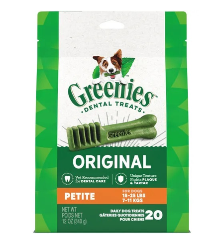 Greenies Org Petite Dental Chew 340g 20pc