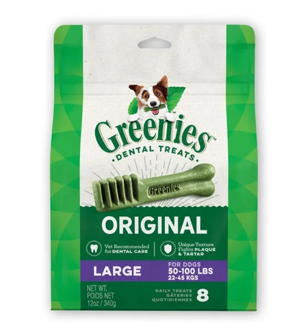 Greenies Org Large Dental Chew 340g 8pc