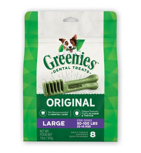 Greenies Org Large Dental Chew 340g 8pc