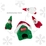 Snuggle Friends Christmas Burrowing Santa House