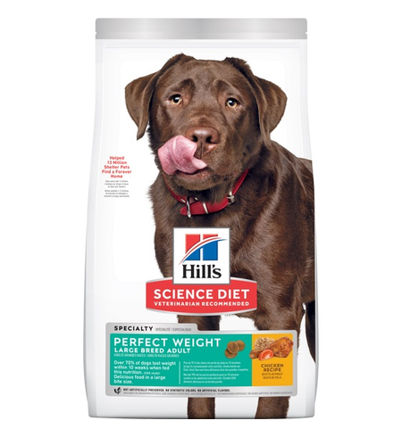 Hills Science Diet Dog Adult Perfect Weight Lrg Breed 11.3kg