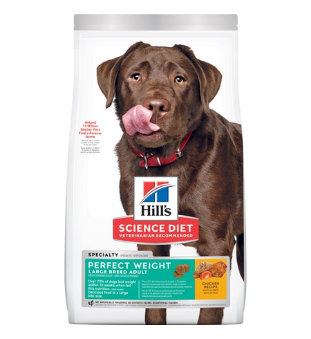 Hills Science Diet Dog Adult Perfect Weight Lrg Breed 11.3kg