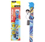 Pet One Cat collar nylon 18-28cm 19mm neon Blue-cat-The Pet Centre