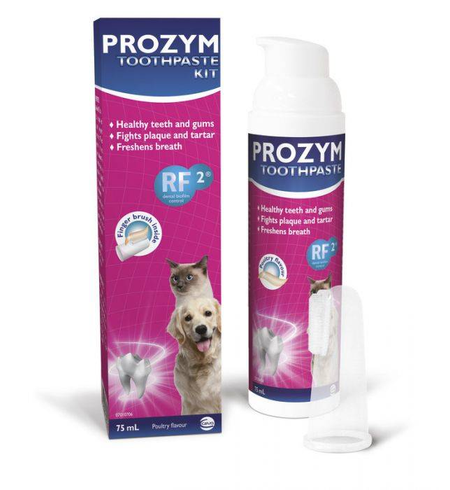 Prozym Toothpaste Kit For Cats & Dogs 75ml