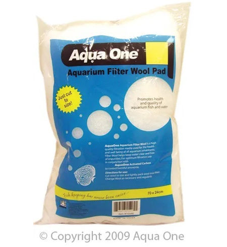 Aqua One Filter Wool (bag) Coarse 70cm X 24cm