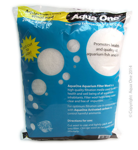 Aqua One Filter Wool (bag) Coarse 200x25cm