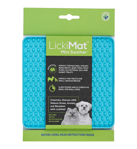 LickiMat Soother Mini Turquoise