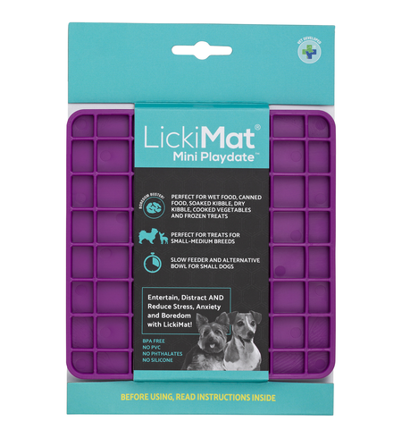 LickiMat Playdate Mini Purple