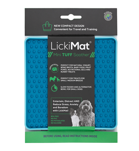 LickiMat Tuff Soother Mini Turquoise