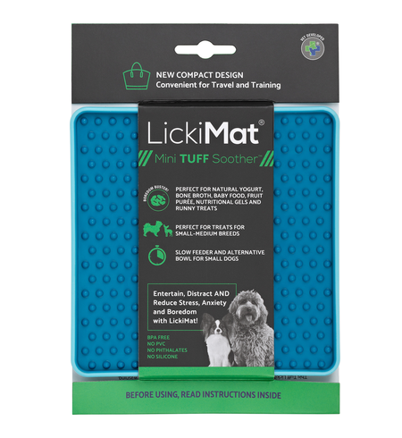 LickiMat Tuff Soother Mini Turquoise