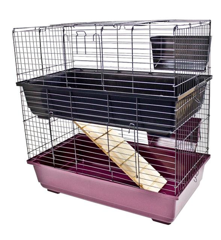 Indoor Rabbit Cage 2 Tier 118x59x102