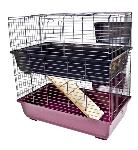 Indoor Rabbit Cage 2 Tier 118x59x102