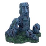 Aquaworld Moai Statue 19x11.5x17.5cm-fish-The Pet Centre