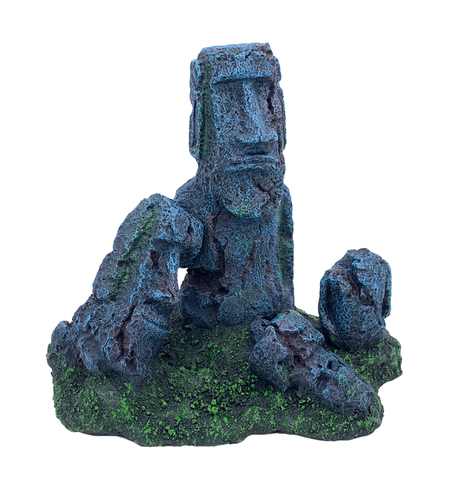 Aquaworld Moai Statue 19x11.5x17.5cm