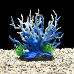 AquaWorld Plant Blue Coral Tree 15cm-decorations-The Pet Centre