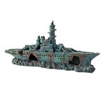 AquaWorld Sunken Destroyer 23.4x5x11cm-fish-The Pet Centre
