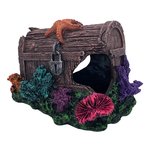 Aquaworld Treasure Chest 15x10x10.5cm-fish-The Pet Centre