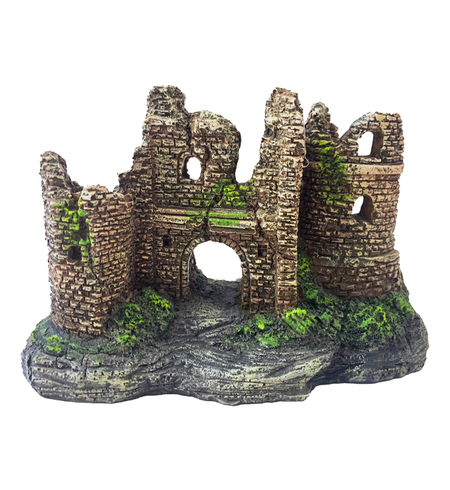 AquaWorld Village Castle A 17.5x9.5x10.5cm