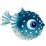 Aqua Care Ornament Puffer Fish