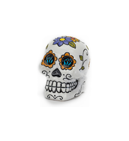 Mini Decorative White Sugar Skull