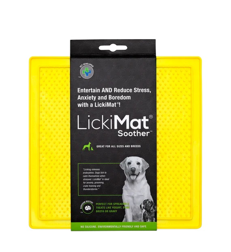 LickiMat Soother Yellow