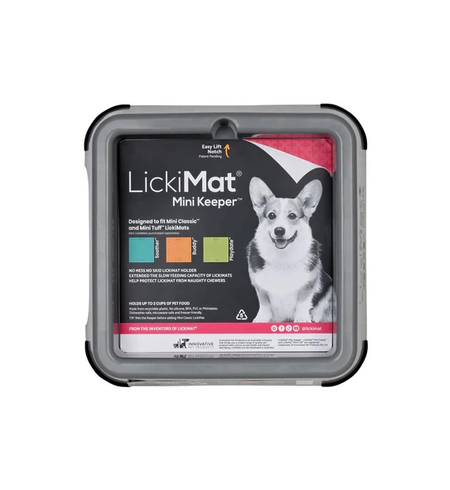 LickiMat Keeper Mini Grey