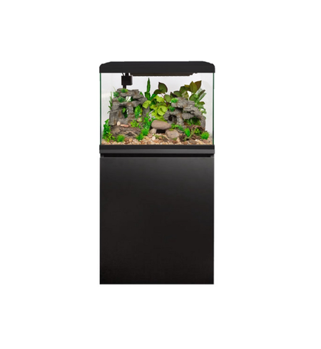 Lifestyle Classic 125L Satin Black Aquarium & Cabinet