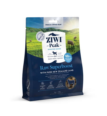 Ziwi Peak Freeze-Dried Lamb Dog Food 114g Superboost