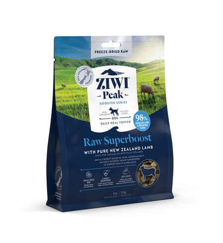 Ziwi Peak Freeze-Dried Lamb Dog Food 114g Superboost