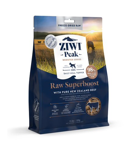 Ziwi Peak Freeze-Dried Beef Dog Food 320g Superboost