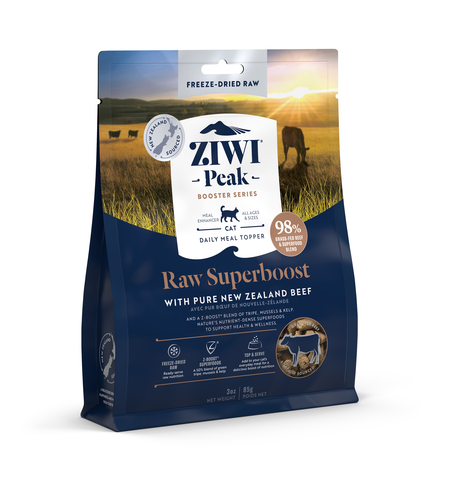 Ziwi Peak Freeze-Dried Beef Cat Food 85g Superboost