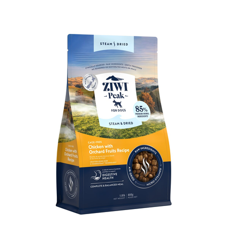 Ziwi Peak Steam & Dried Dog Chicken 800g