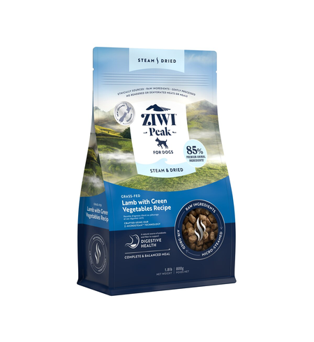 Ziwi Peak Steam & Dried Dog Lamb 800g