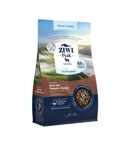 Ziwi Peak Steam & Dried Dog Beef 1.5kg