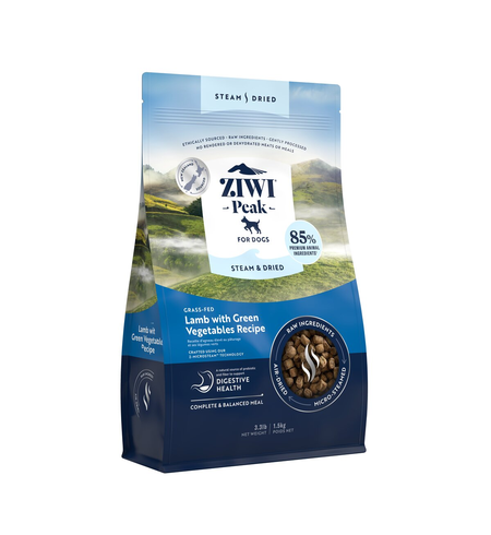 Ziwi Peak Steam & Dried Dog Lamb 1.5kg