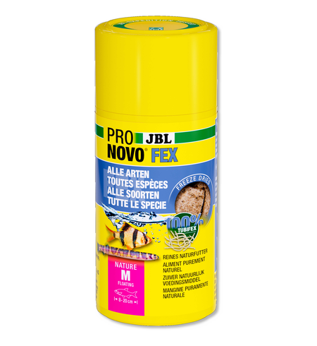 JBL PRONOVO FEX 100ml (8g) Freeze Dried Tubifex Worms