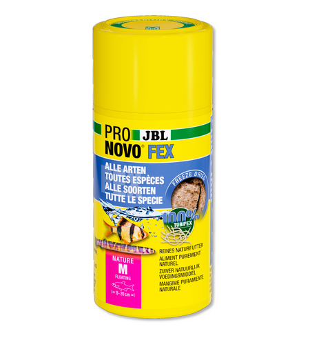 JBL PRONOVO FEX 100ml (8g) Freeze Dried Tubifex Worms