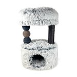 Cattitude Cat Scratch Hideaway Cuddler-cat-The Pet Centre