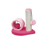 Cat Scratch Post Design 8 Pink-cat-The Pet Centre