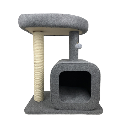 Cattitude Cat Scratch Post Felt That 58x40x70cm