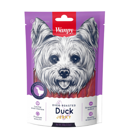Wanpy Dog Duck Jerky 100g