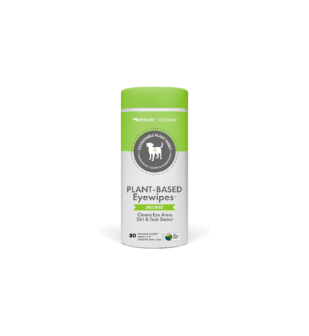 Petkin Plant Based Eye Wipes 80 pack