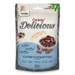 Dentalight Catnip & Ocean Fish Cat Treat 50g-cat-The Pet Centre